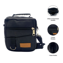 second image Empire Cove Mini Messenger Crossbody Bag Purse Shoulder Handbag Men Women Travel